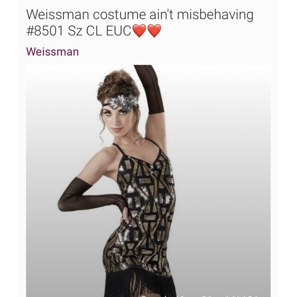 Weissman‎ costume ain't misbehaving #8501 Sz XL Child